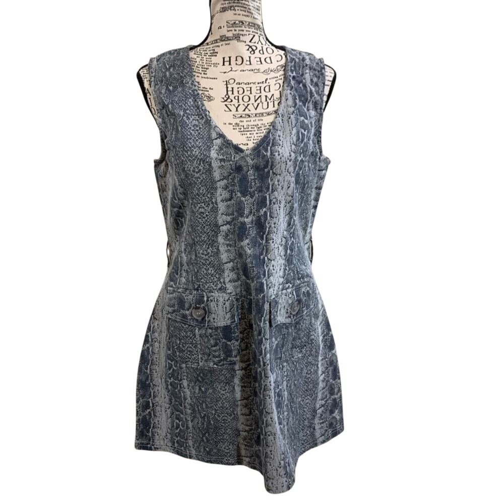 Judith March snake print dress size medium